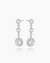 Anastasia Silver Dangler Studs