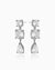 Audrey Silver Dangler Studs