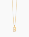 Letter Gold Necklace