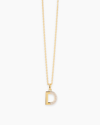 Letter Gold Necklace