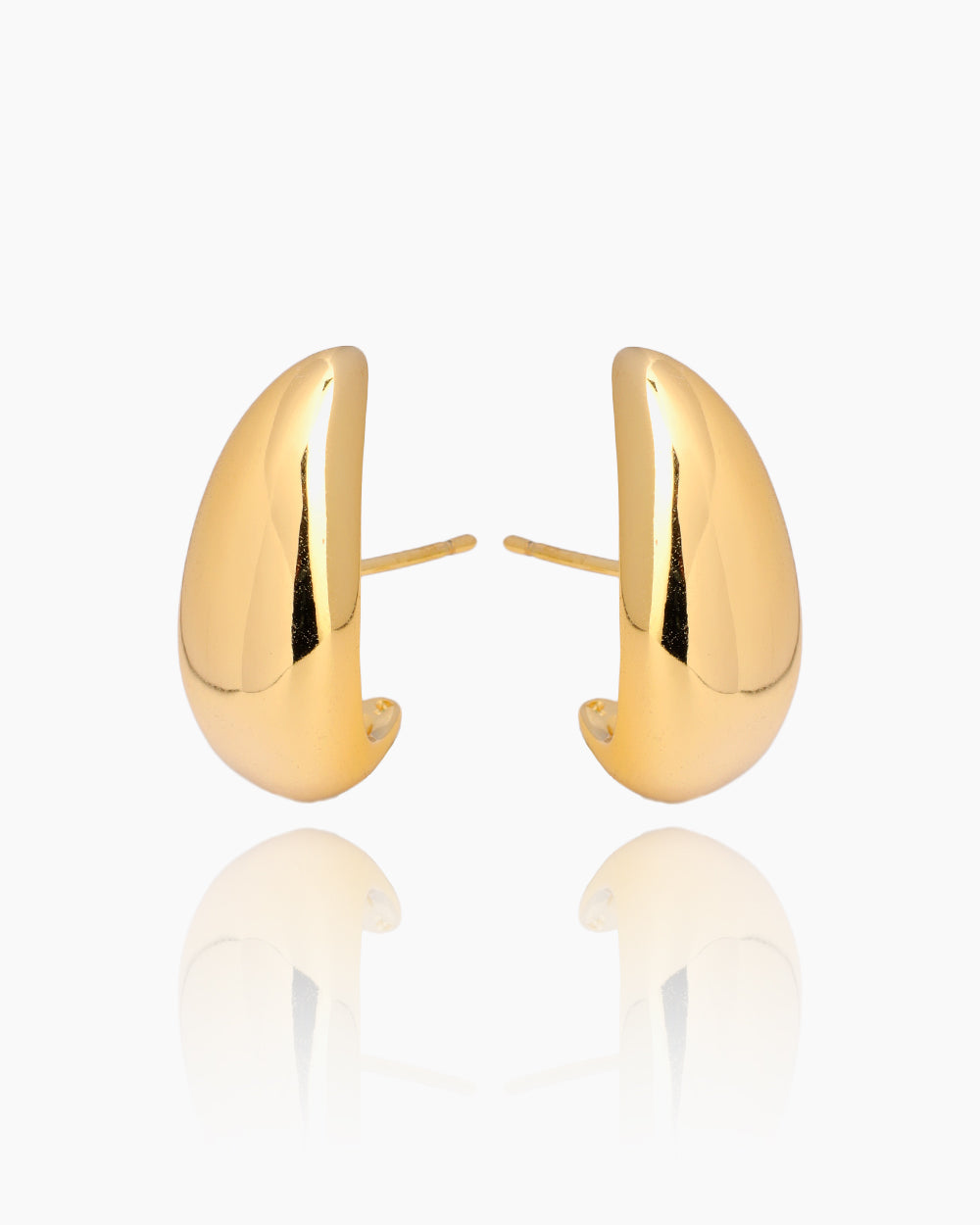 Delphine Gold Studs