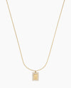 Eloise Gold Locket Necklace