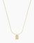 Eloise Gold Locket Necklace