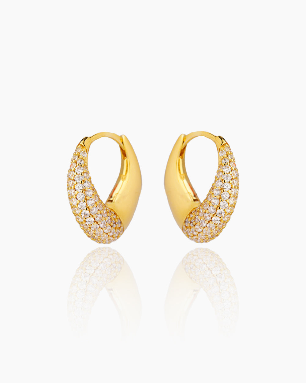 Felicia Gold Hoops