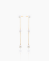 Gabriella Gold Dangler Studs