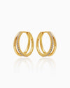 Gemma Gold Hoops