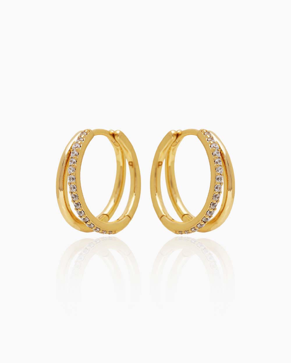 Gemma Gold Hoops