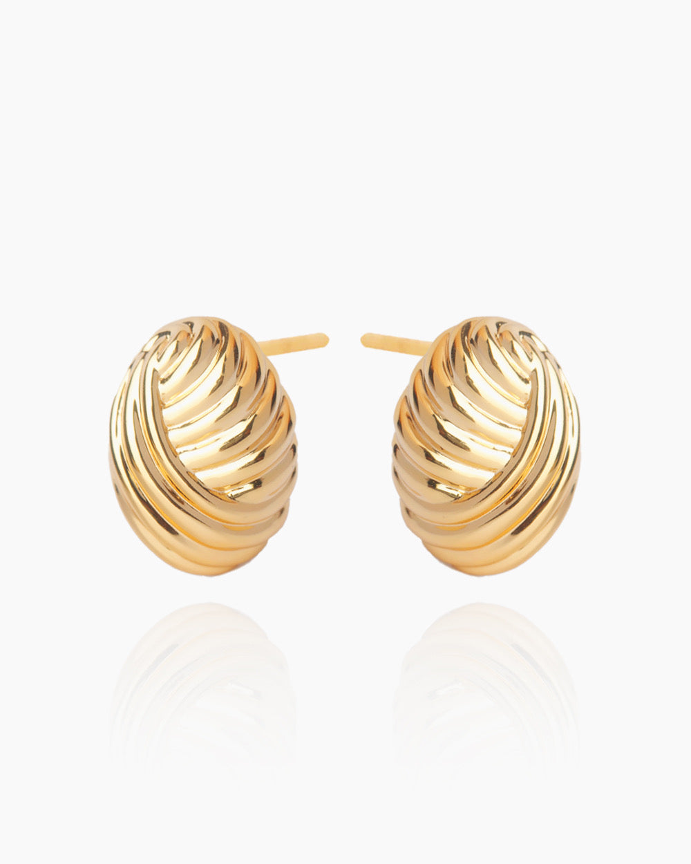 Beatrice Gold Studs