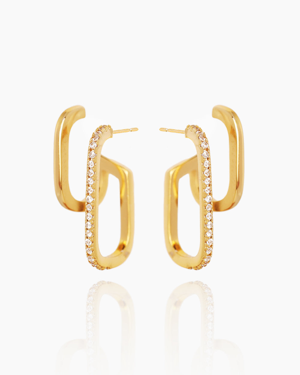 Larissa Gold Hoops