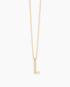 Letter Gold Necklace