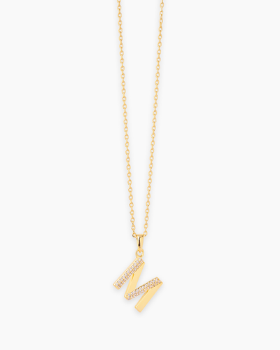 Letter Gold Necklace