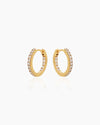 Mariah Gold Hoops