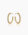 Mischa Gold Hoops