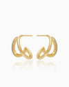 Natalie Gold Hoops