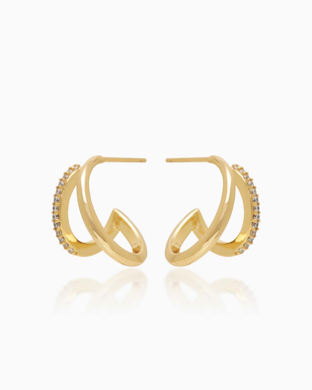 Natalie Gold Hoops