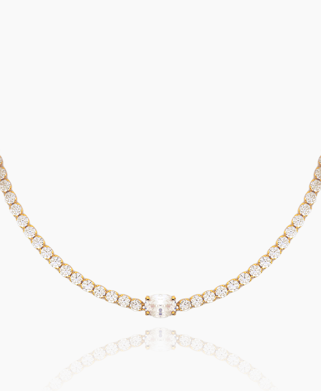 Yvonne Gold Necklace