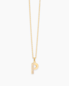 Letter Gold Necklace