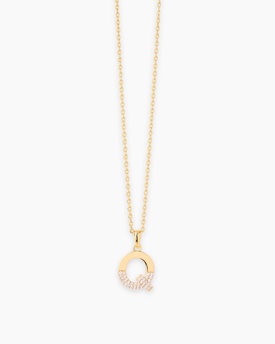 Letter Gold Necklace