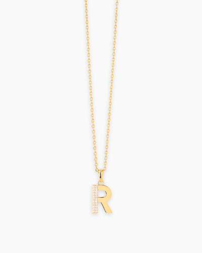 Letter Gold Necklace