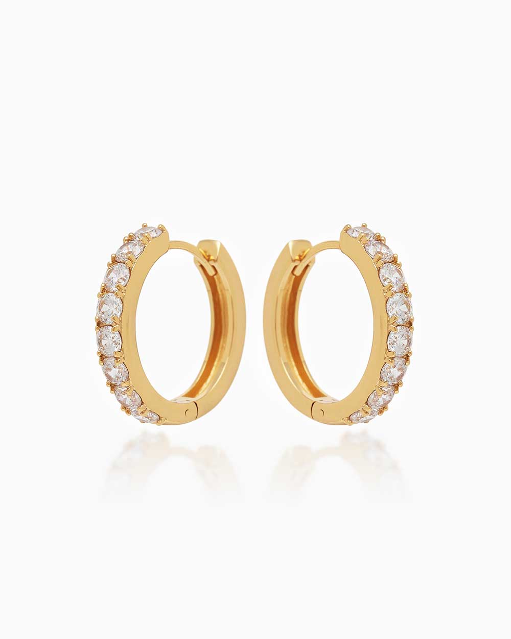 Rizzie Gold Hoops