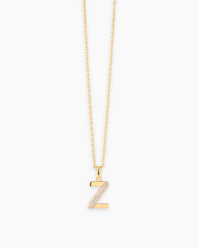 Letter Gold Necklace