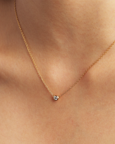 Leighton Lab Grown Diamond Gold Necklace