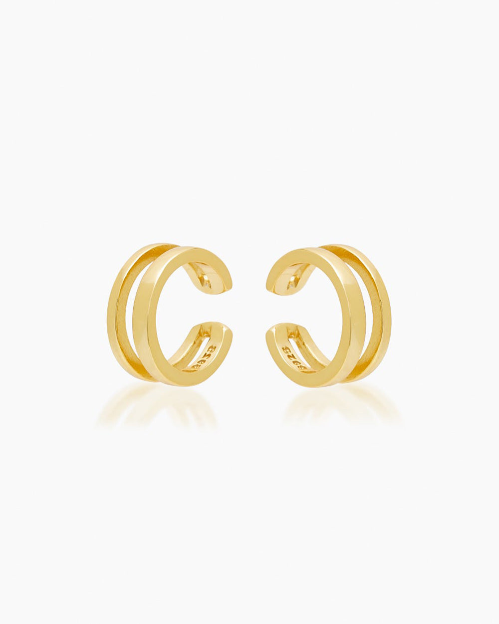 Charlie Gold Cuffs