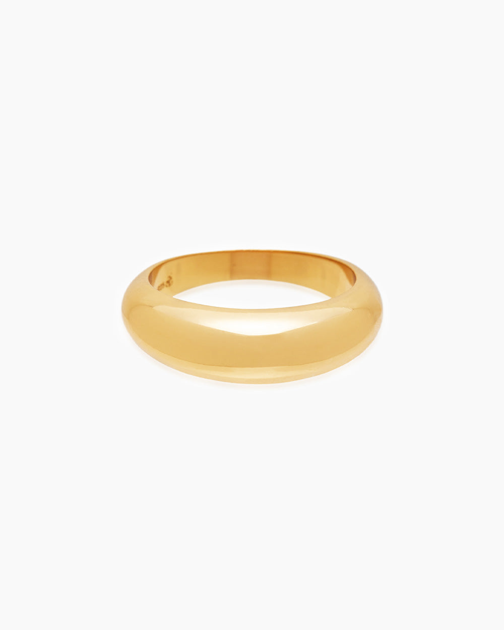 Dome Gold Ring