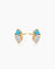 Kiana Opal Gold Studs