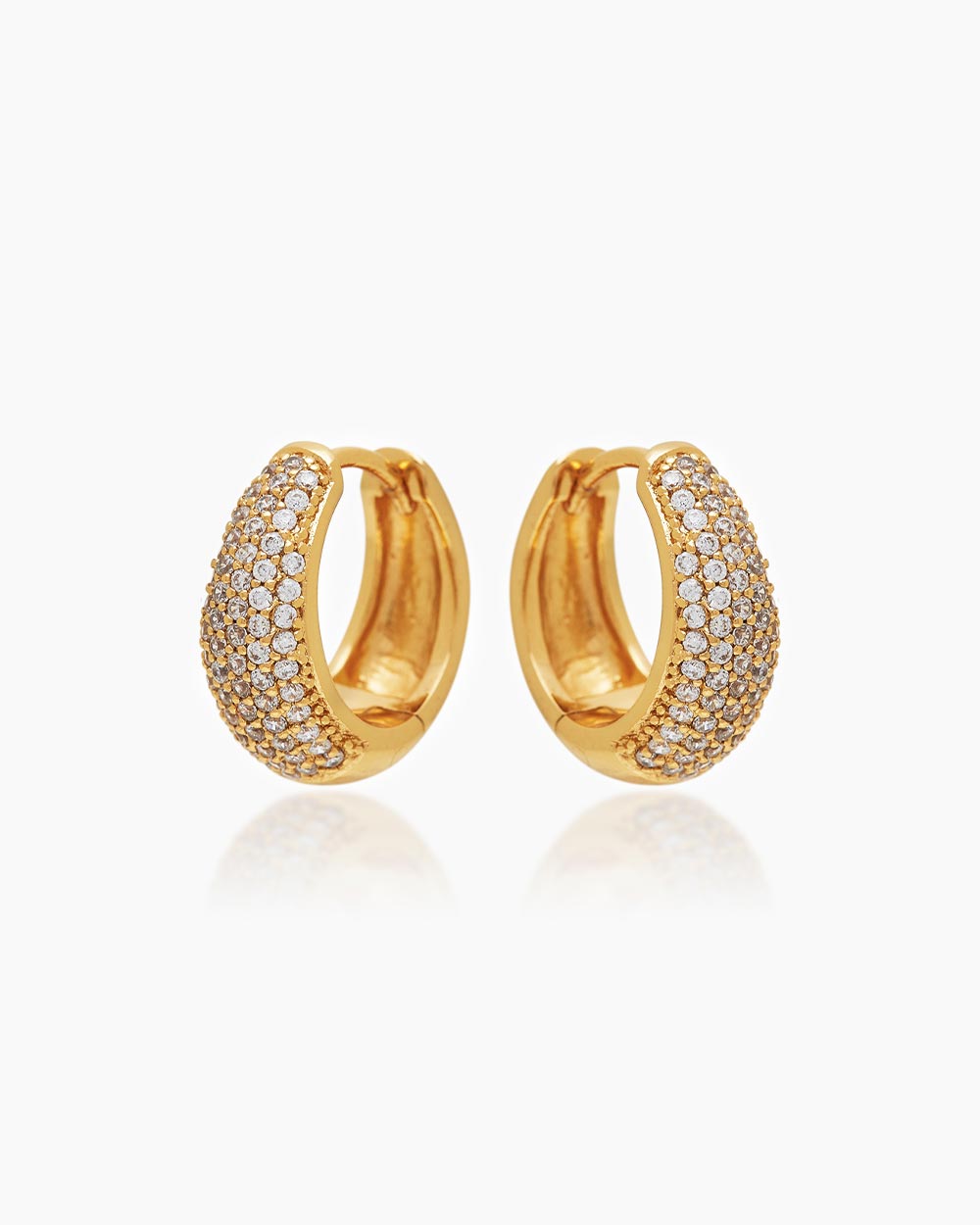 Monaco Gold Hoops